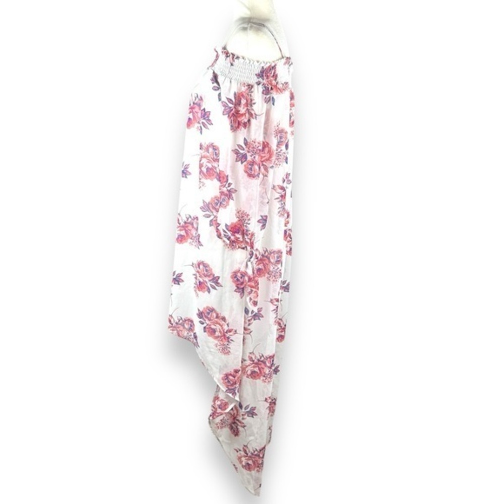 Floral Off the Shoulder Dress Womens Size Large Cottage Romantic Fairy Flowy - Picture 5 of 12